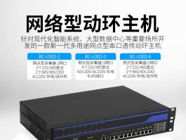 网络型动环主机厂家_机架式动环采集主机BC-U302系列